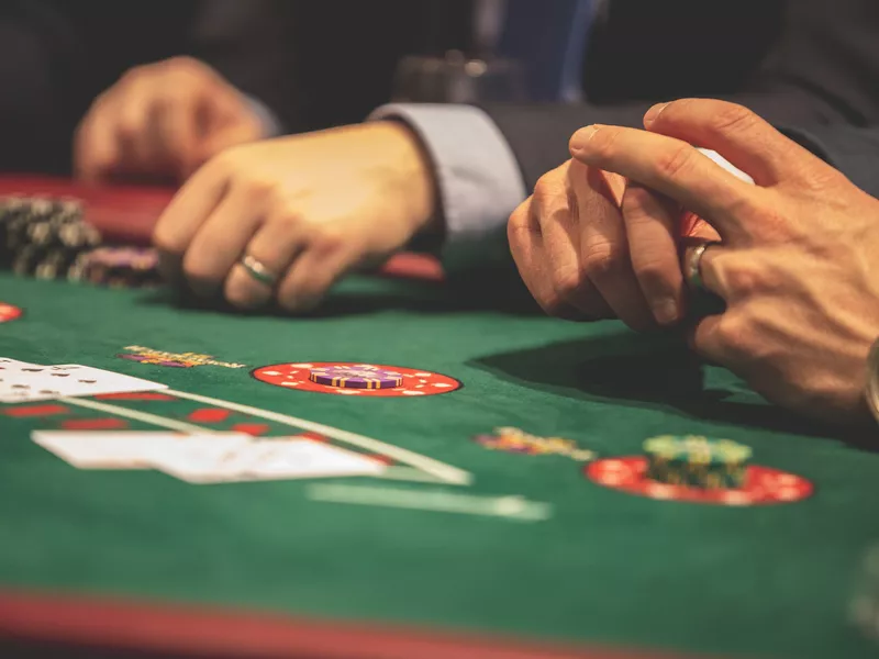 People playing poker