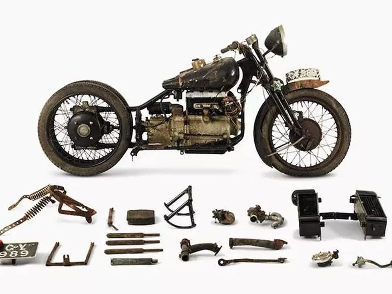 Brough superior vintage motorcycle project