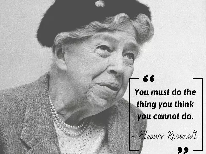 Eleanor Roosevelt quote