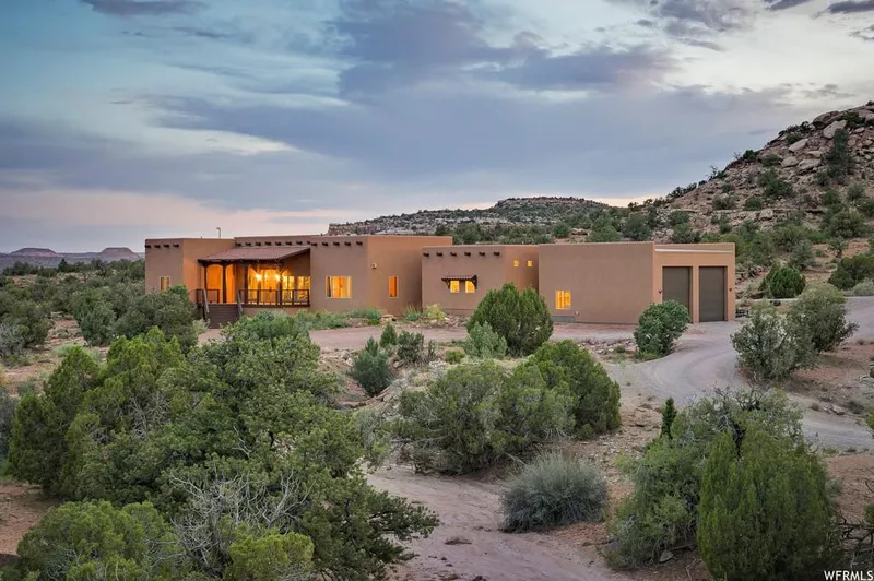 Pueblo-style house in Moab, Utah