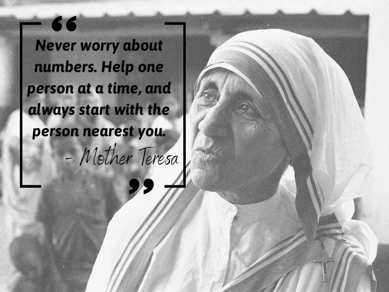 Mother Teresa quote