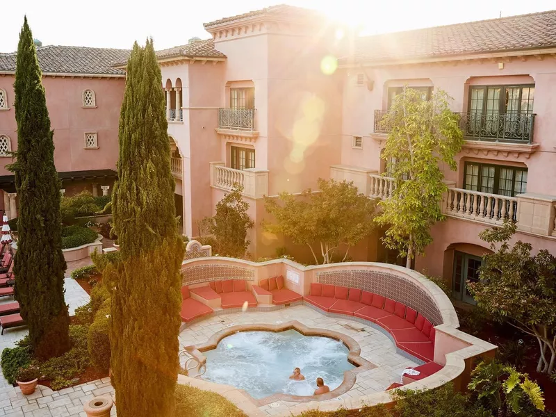 Jacuzzi at Fairmont Grand del Mar