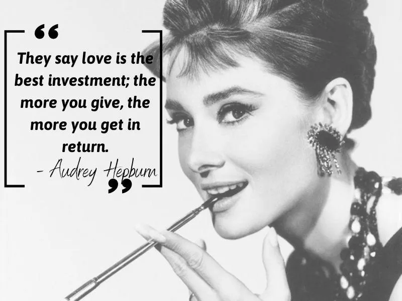 Audrey Hepburn quote