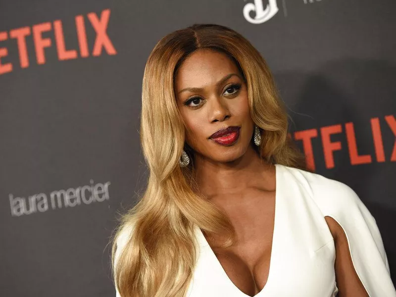 Laverne Cox at Netflix premiere