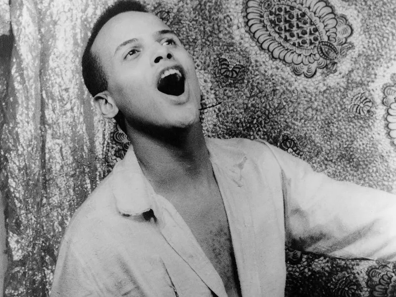 Harry Belafonte performing