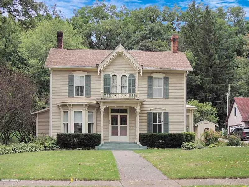 Victorian house in Galena, Illinois