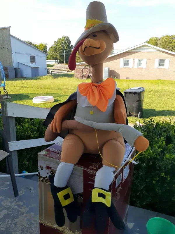 Huge 40-Inch Turkey Yard Decoration