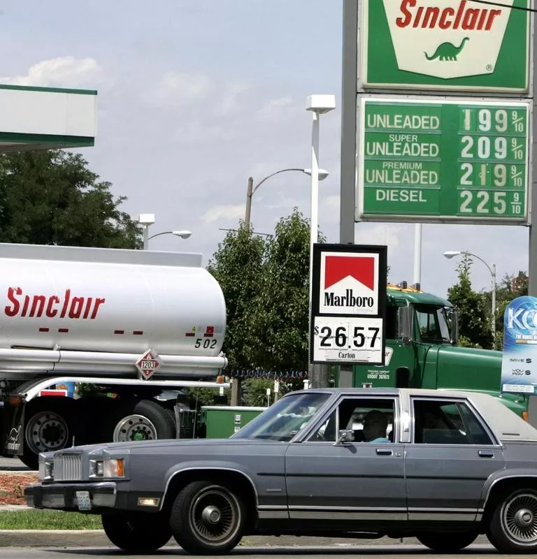 Sinclair gas station