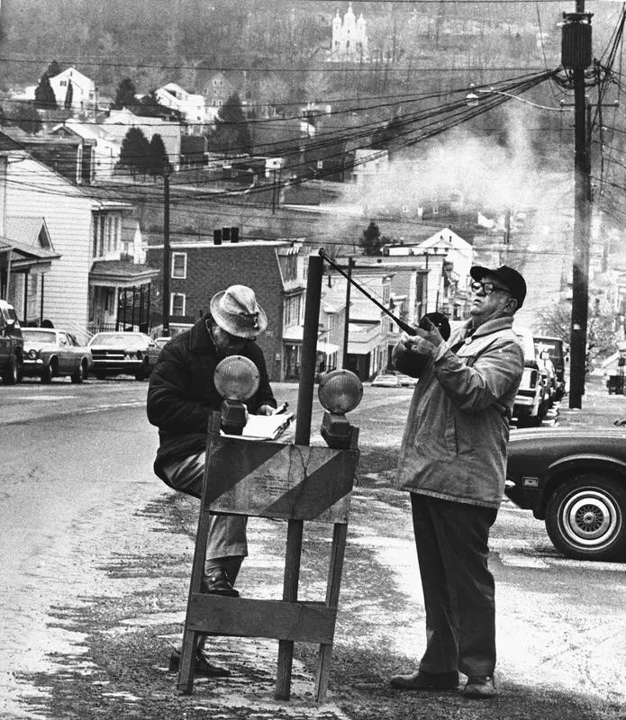 1981 photo of Centralia, Pennsylvania