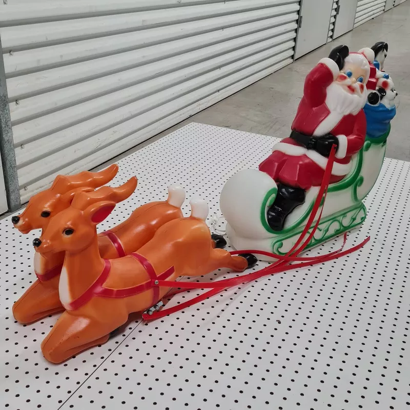 Christmas Santa sleigh