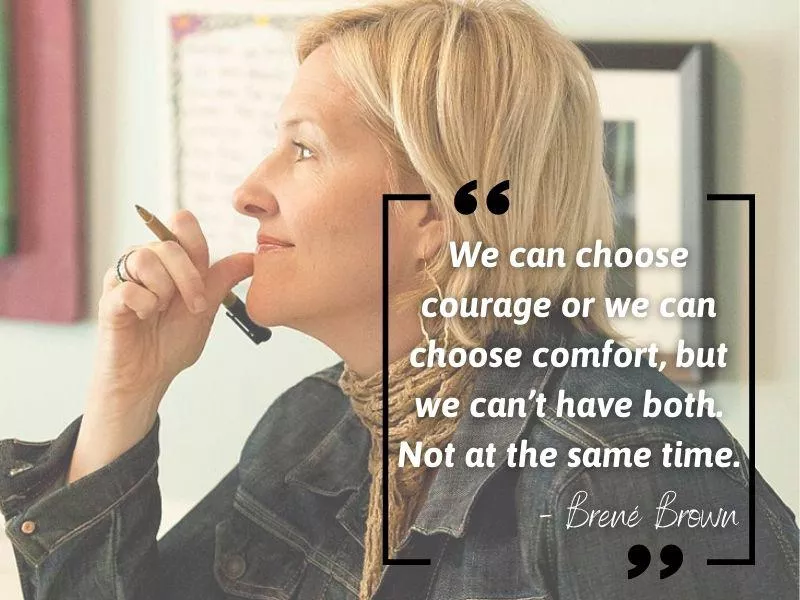 Brene Brown quote