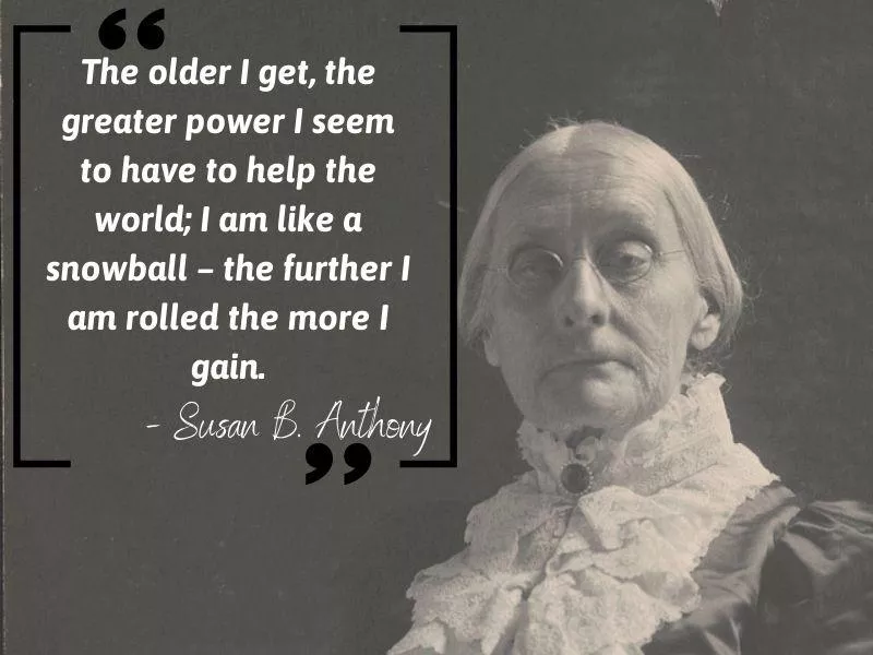 Susan B. Anthony quote