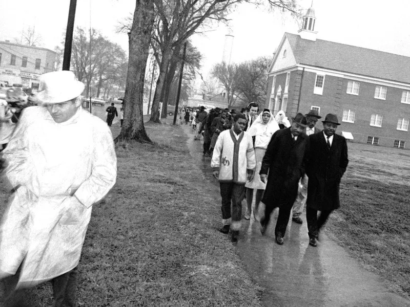 Voter registration drive, Selma