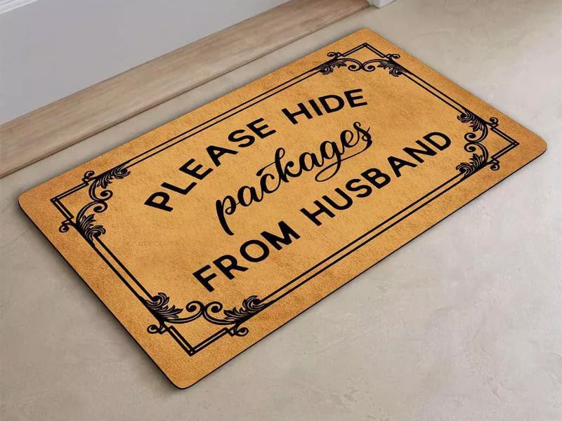 Hilarious doormat