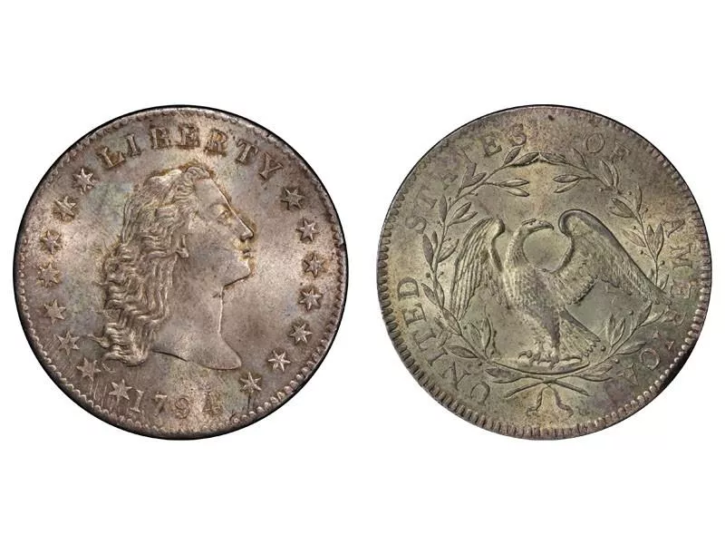 1794 Flowing Hair Silver Dollar