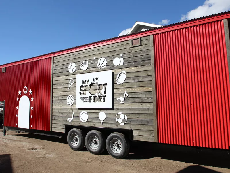 Sport Fort Tiny House in Colorado