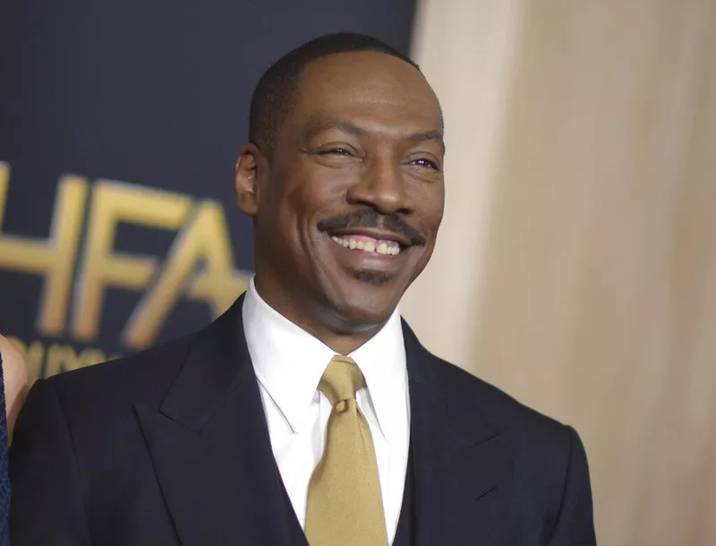 Eddie Murphy smiling