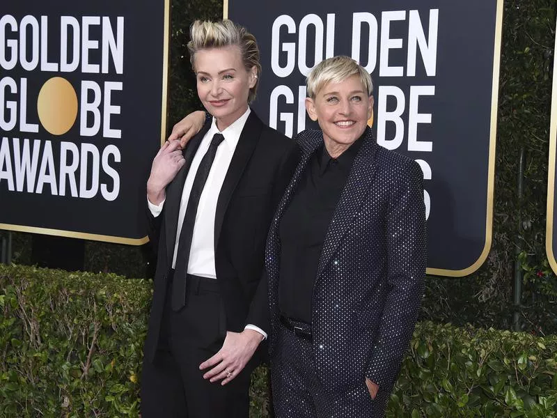 Ellen DeGeneres and Portia de Rossi