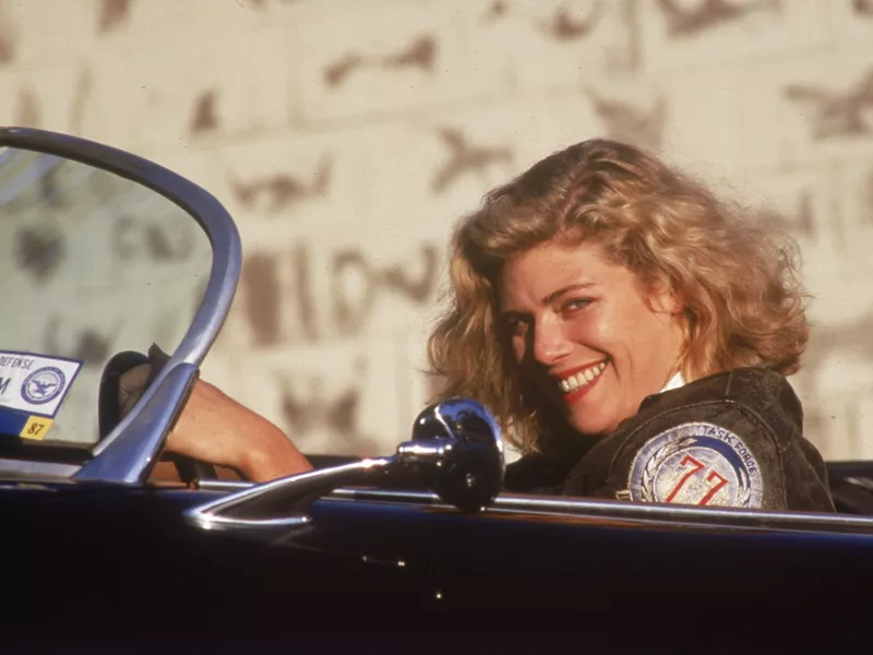 Kelly McGillis as Charlie in Top Gun