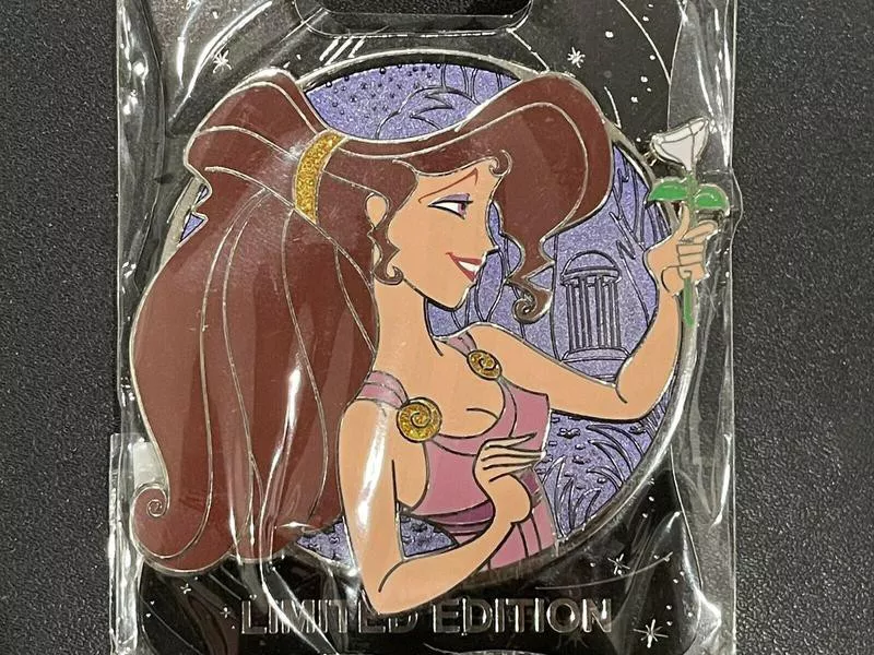 Megara Disney Profile Pin