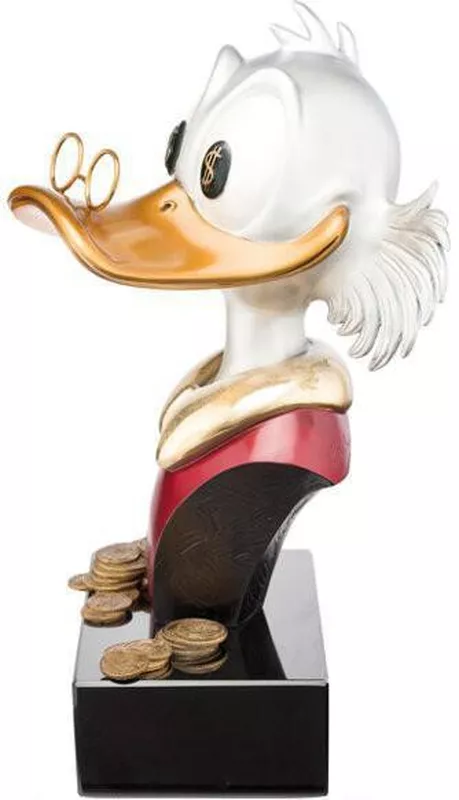 Uncle Scrooge McDuck of Duckburg Limited Edition Bronze Statue