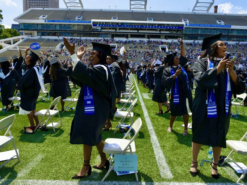 Students at Spelman College