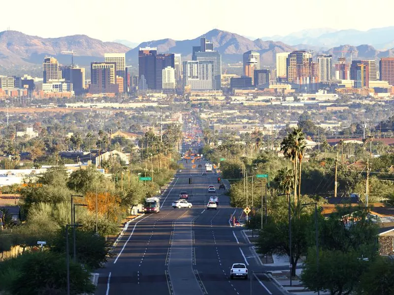 Phoenix, Arizona downtown skyline