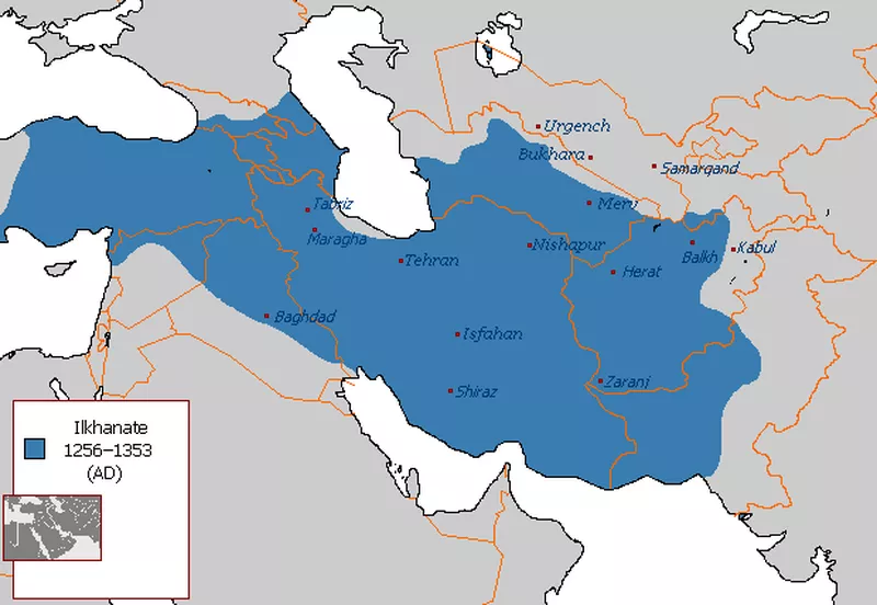 Ilkhanat lands