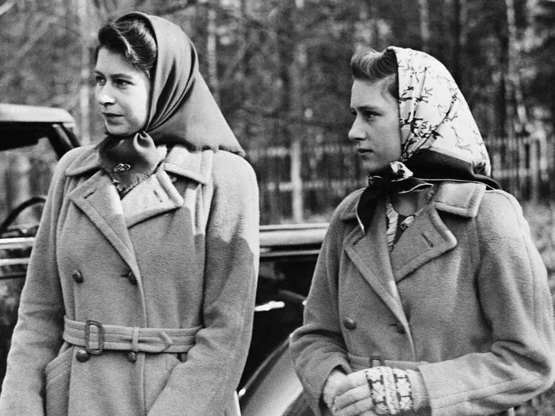 Princess Elizabeth and Princess Margaret