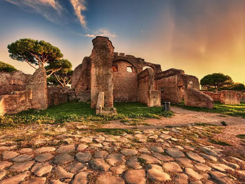 Building in ancient Rome