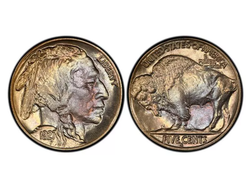 1927-S Buffalo Nickel