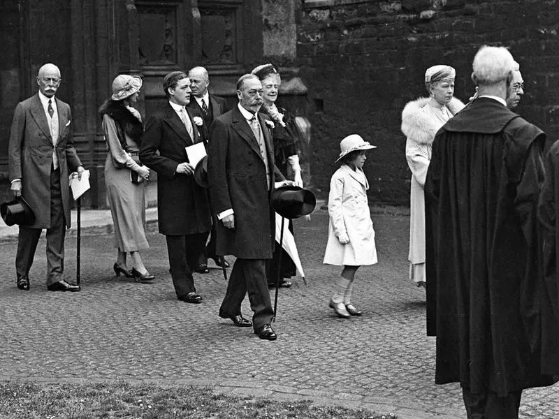 Princess Elizabeth with family