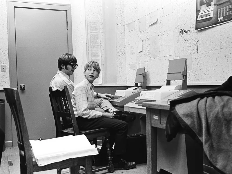 Paul Allen and Bill Gates