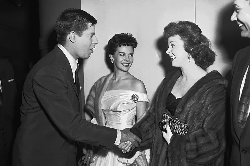 Jerry Lewis and Susan Hayward