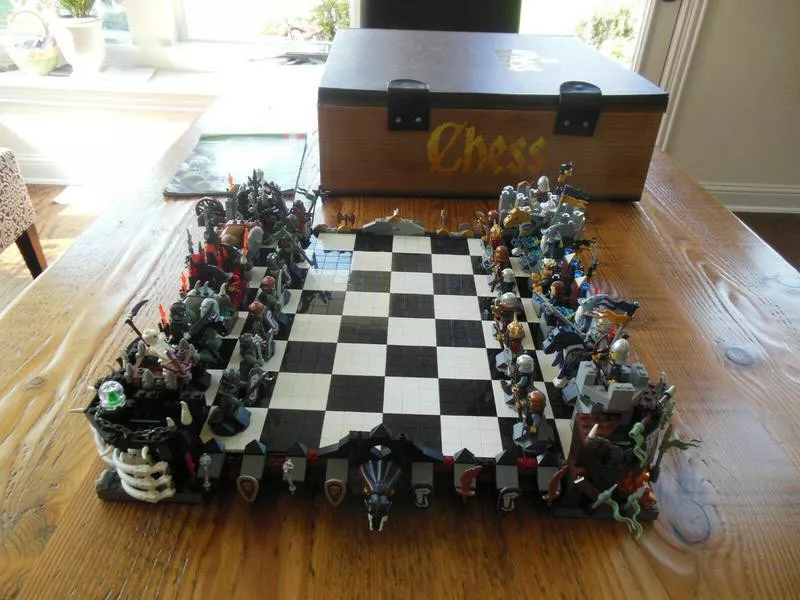 Fantasy Era Castle Giant Chess Set