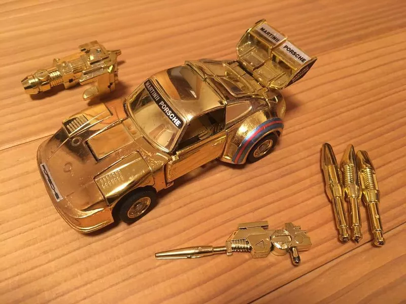 Diaclone Lucky Draw Gold Porsche 935