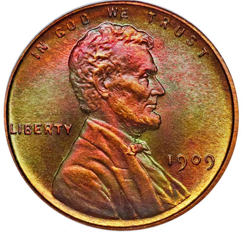 1909 V.D.B. Matte Proof Lincoln Penny