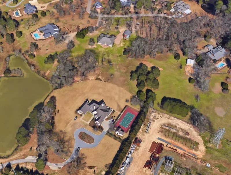 Duck Dynasty family compound in Monroe, Louisiana