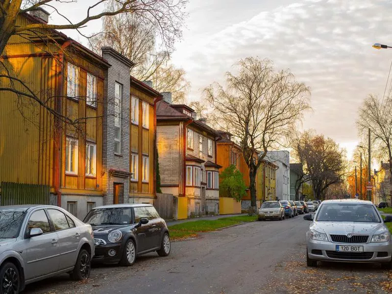 Cars in Tallin, Estonia