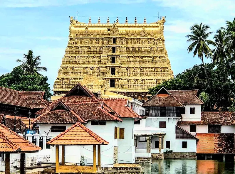 Gopuram of the Anantha Padmanabhaswamy temple, Thiruvananthapuram