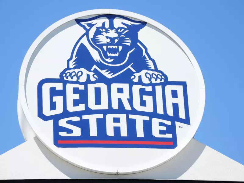 Georgia State sign