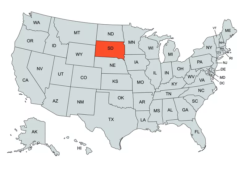 South Dakota ranking by education level