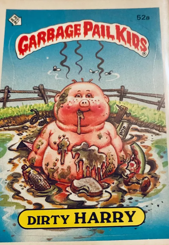 Dirty Harry Garbage Pail Kids Card