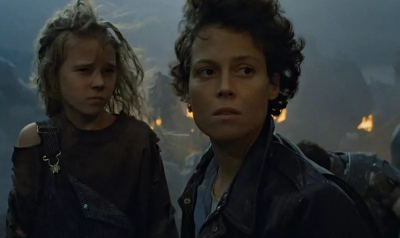 Aliens with Sigourney weaver