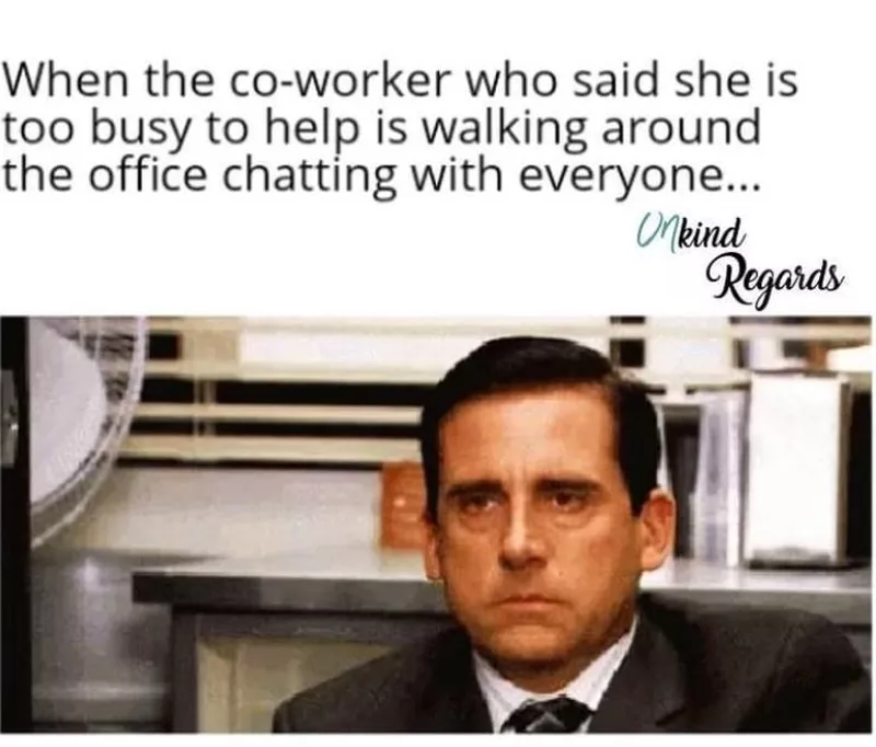 Coworker meme