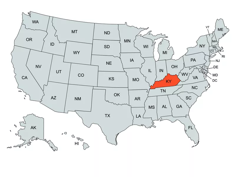 Kentucky Map