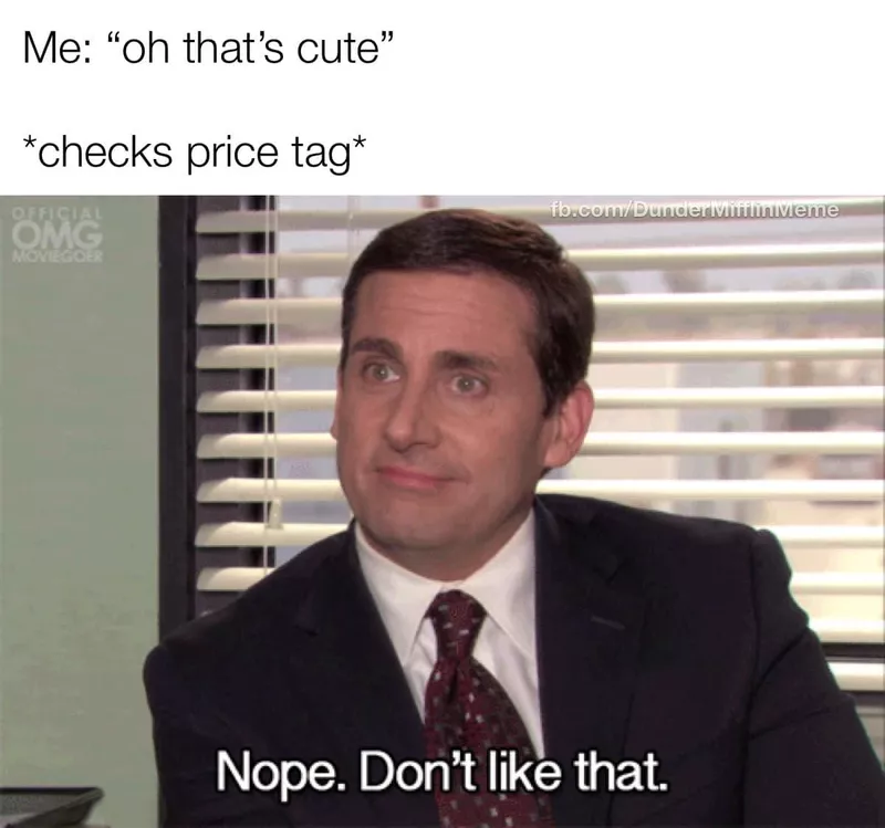 The Office nope don't like that meme