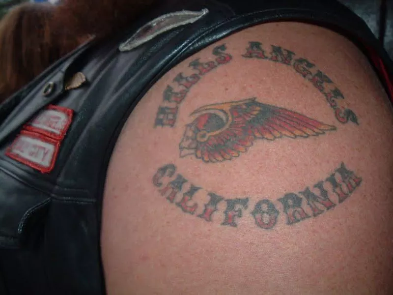 Hells Angels tattoo