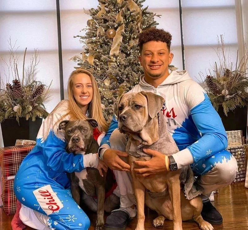 Patrick Mahomes' dogs