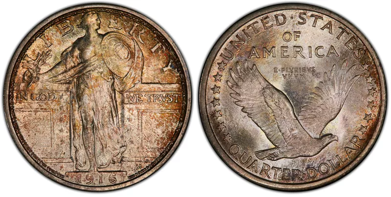 1919 D Standing Liberty Quarter